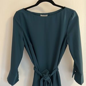Deep teal H&M dress